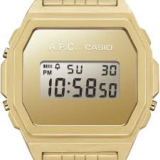 Casio و A.P.C: إطلاق ساعات جديدة بتصميم يعكس أناقة السبعينيات